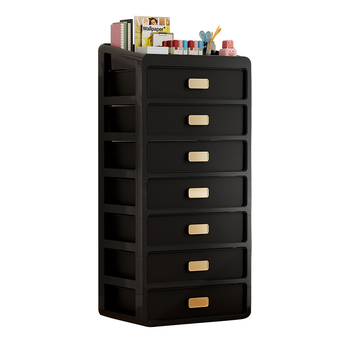 Plastična kutija za kozmetiku s ladicom ispod stola, japanskog stila organizator njege kože, velik kapacitet