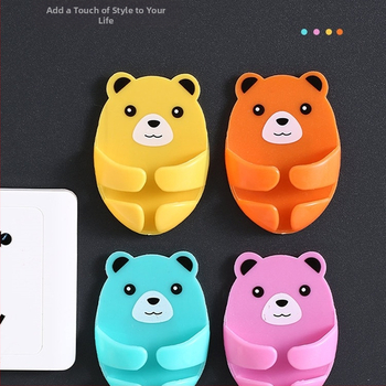 Cuier multifuncțional pentru priză cu bandă adezivă, organizator de cabluri pentru bucătărie, montaj fără găuri