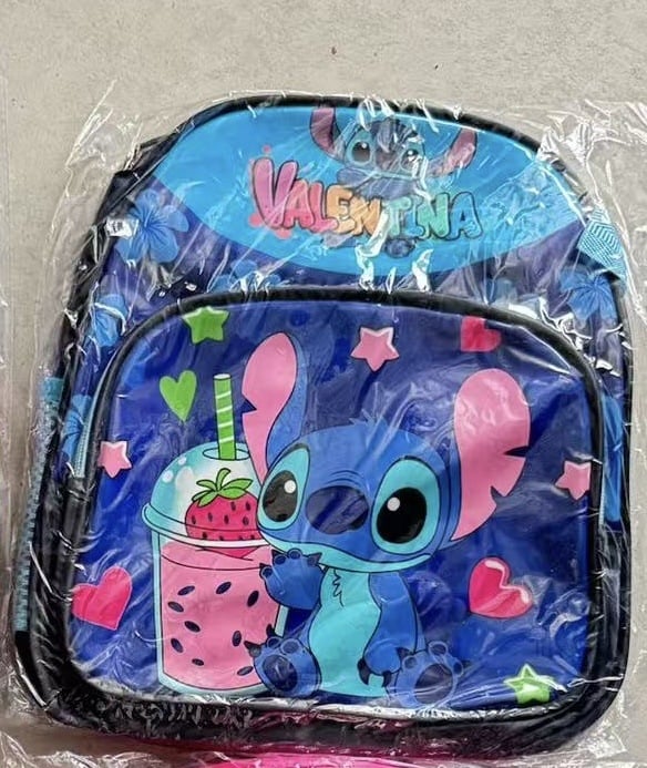 Детска раница за училище с анимиран карикатурен принт, Oxford плат, дишаща и ултра лека, полиестерна подплата, извита презрамка