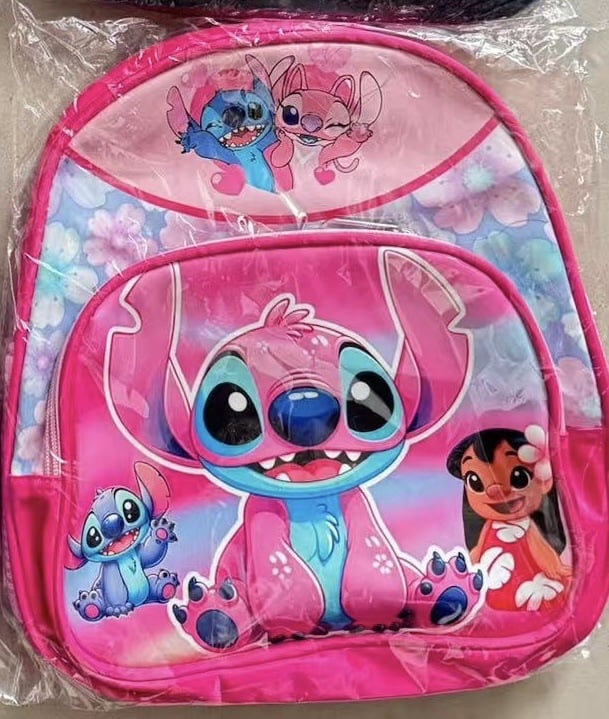 Детска раница за училище с анимиран карикатурен принт, Oxford плат, дишаща и ултра лека, полиестерна подплата, извита презрамка