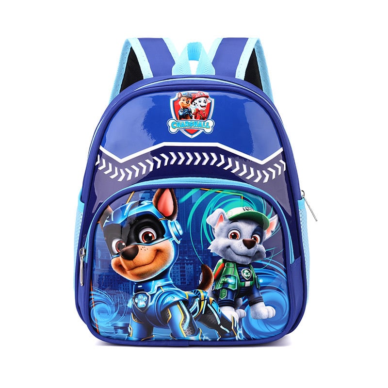 Детска раница за училище с анимиран карикатурен принт, Oxford плат, дишаща и ултра лека, полиестерна подплата, извита презрамка