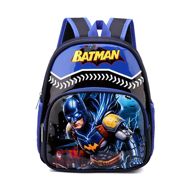 Детска раница за училище с анимиран карикатурен принт, Oxford плат, дишаща и ултра лека, полиестерна подплата, извита презрамка