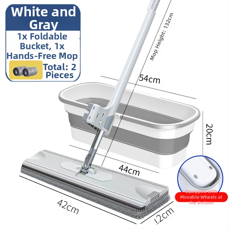 Сгъваема правоъгълна кофа за моп, пластмасова, марка Other, не е внесена, друго време на пускане на пазара