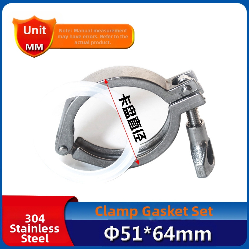 Set steznika za cijev sa silikonim brtvom i 304 nerđajućim čelikom, precizno lijevano diskno stezno, brza montaža (Tip: Drugo; Opseg primjene: Drugo; Marka: Drugo; Šifra artikla: thj#%fghsd%lznhy%%)