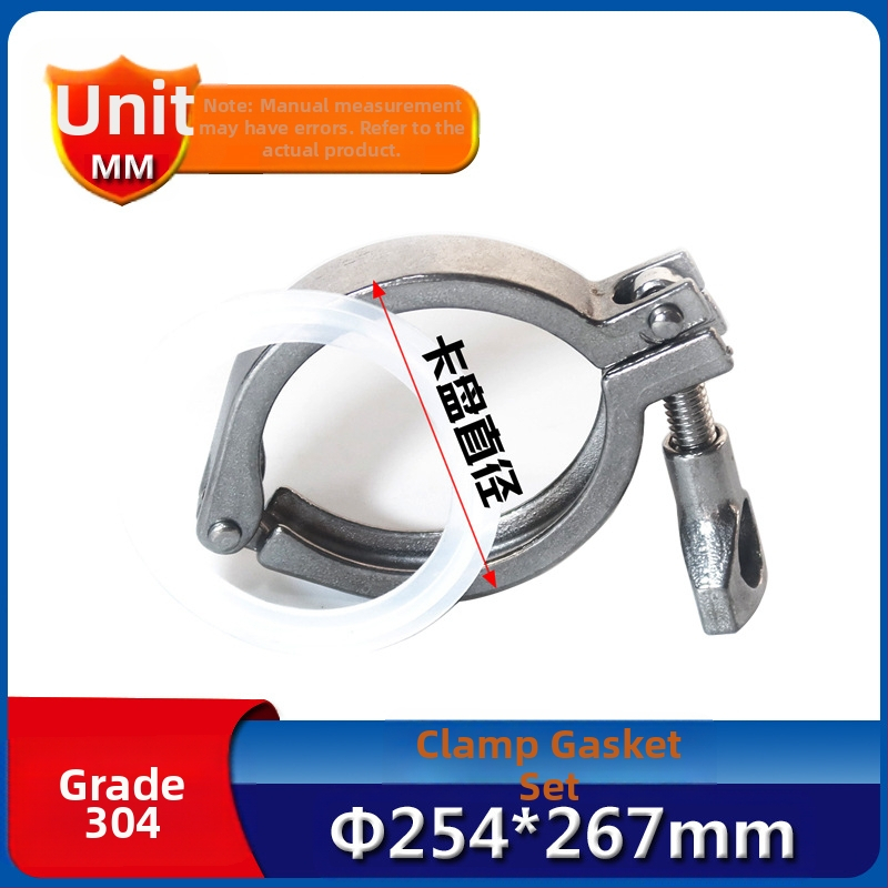 Set steznika za cijev sa silikonim brtvom i 304 nerđajućim čelikom, precizno lijevano diskno stezno, brza montaža (Tip: Drugo; Opseg primjene: Drugo; Marka: Drugo; Šifra artikla: thj#%fghsd%lznhy%%)