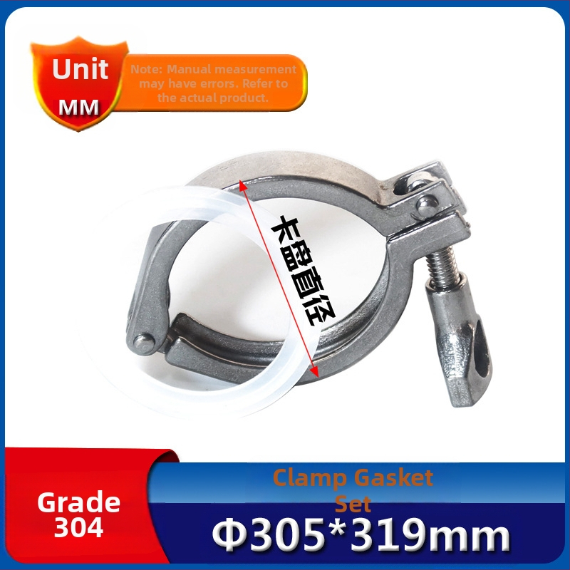 Set steznika za cijev sa silikonim brtvom i 304 nerđajućim čelikom, precizno lijevano diskno stezno, brza montaža (Tip: Drugo; Opseg primjene: Drugo; Marka: Drugo; Šifra artikla: thj#%fghsd%lznhy%%)