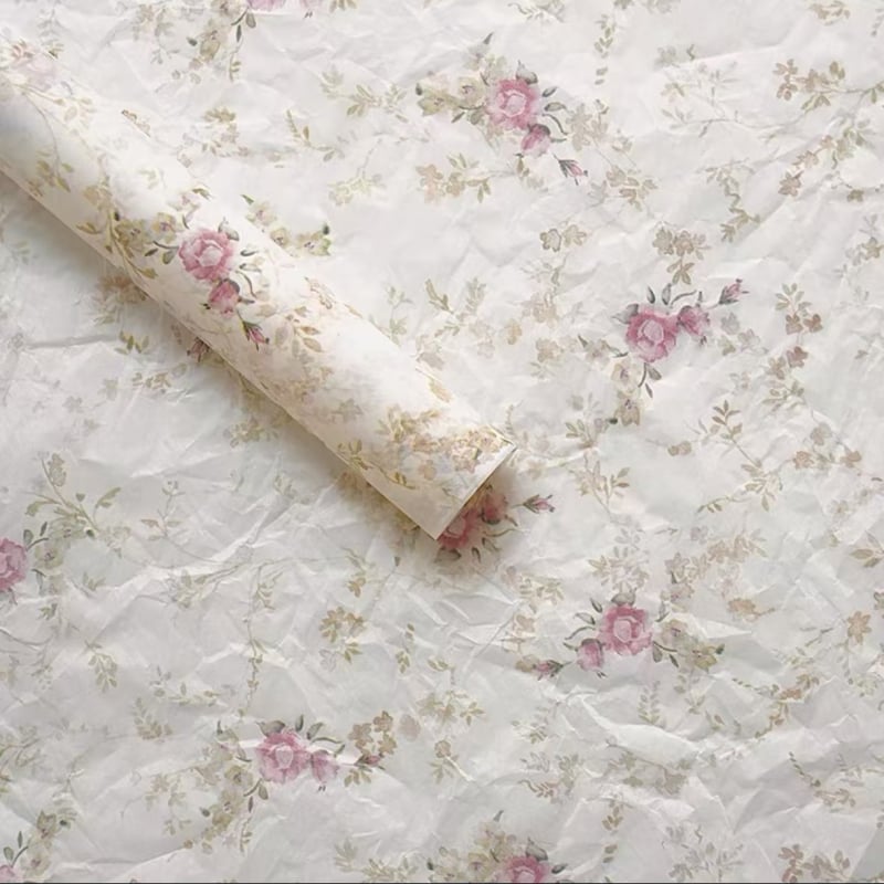 Εσωτερική επένδυση Pear Paper με φλοράλ μοτίβο – χειροποίητο χαρτί, βάσιμο χαρτί δώρων, Αρ. είδους F78MSSJJM8T7SM