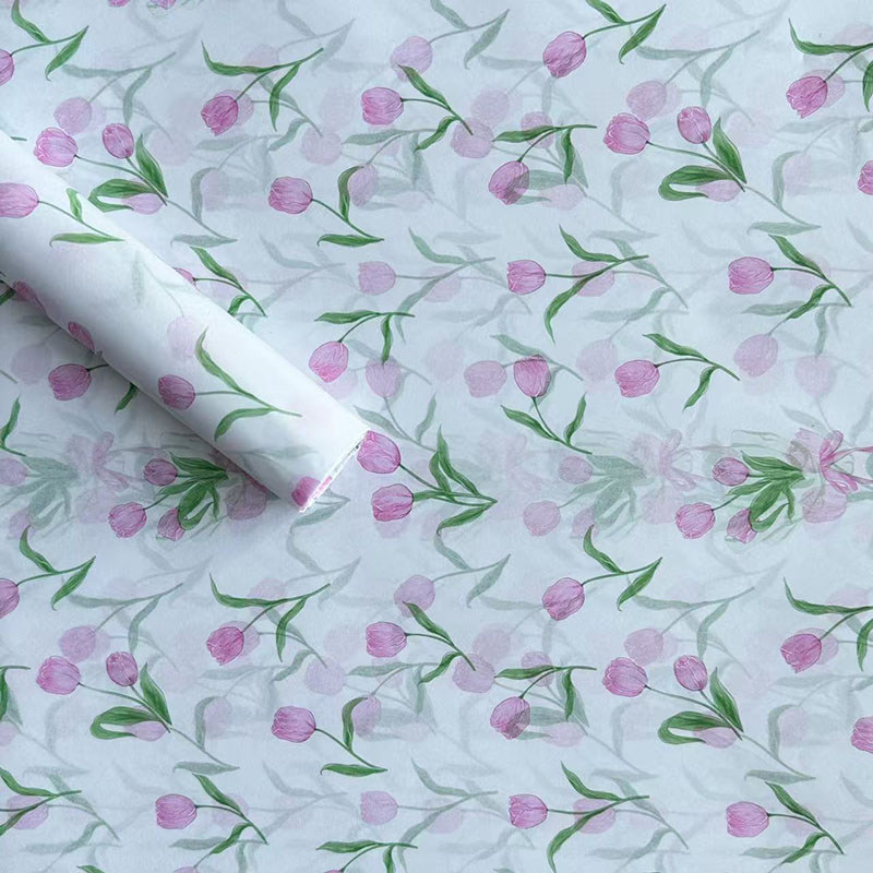 Εσωτερική επένδυση Pear Paper με φλοράλ μοτίβο – χειροποίητο χαρτί, βάσιμο χαρτί δώρων, Αρ. είδους F78MSSJJM8T7SM