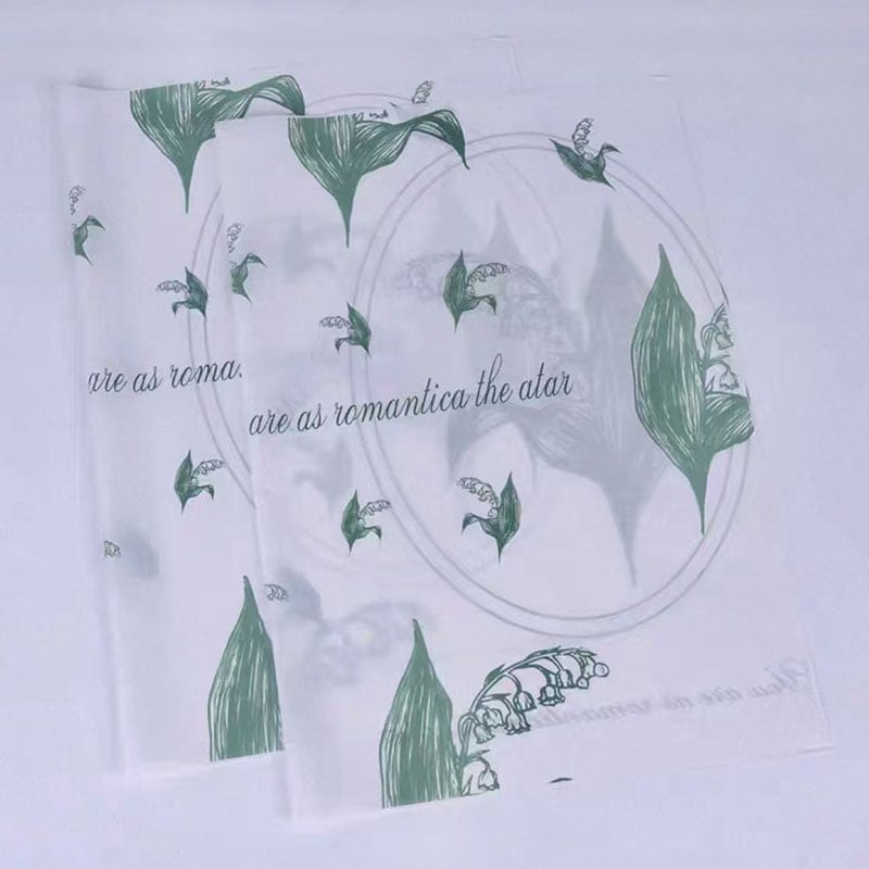 Εσωτερική επένδυση Pear Paper με φλοράλ μοτίβο – χειροποίητο χαρτί, βάσιμο χαρτί δώρων, Αρ. είδους F78MSSJJM8T7SM