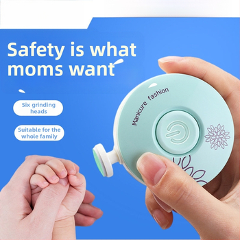 Ηλεκτρικό εργαλείο λιμάρισματος νυχιών για παιδιά 6+ ετών, ασφαλές για μωρά, πλαστικό σώμα