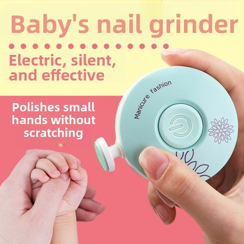 Ηλεκτρικό εργαλείο λιμάρισματος νυχιών για παιδιά 6+ ετών, ασφαλές για μωρά, πλαστικό σώμα