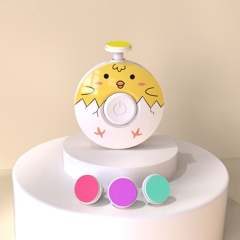 Ηλεκτρικό εργαλείο λιμάρισματος νυχιών για παιδιά 6+ ετών, ασφαλές για μωρά, πλαστικό σώμα