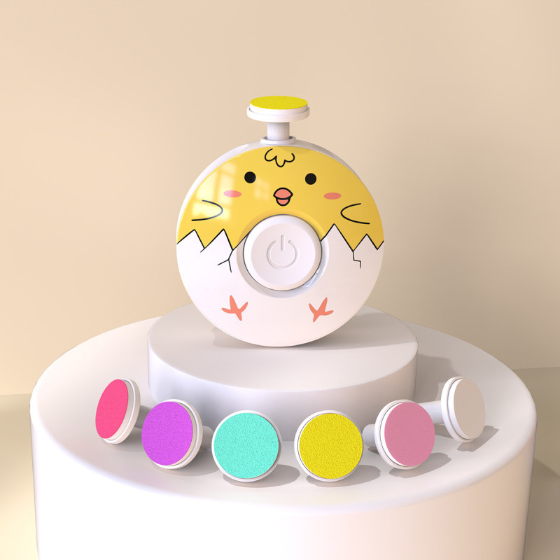 Ηλεκτρικό εργαλείο λιμάρισματος νυχιών για παιδιά 6+ ετών, ασφαλές για μωρά, πλαστικό σώμα