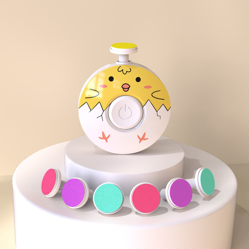 Ηλεκτρικό εργαλείο λιμάρισματος νυχιών για παιδιά 6+ ετών, ασφαλές για μωρά, πλαστικό σώμα