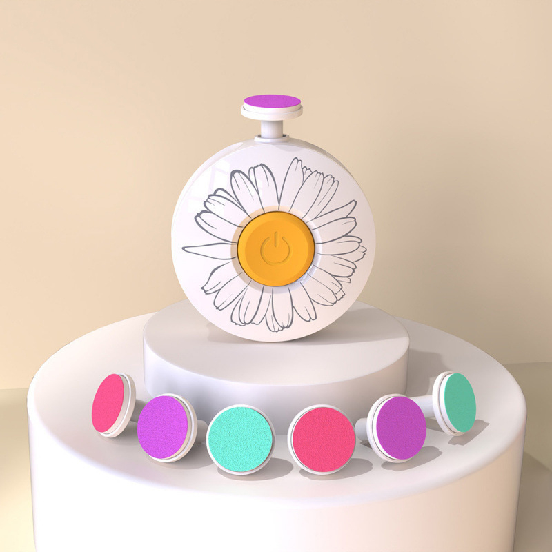 Ηλεκτρικό εργαλείο λιμάρισματος νυχιών για παιδιά 6+ ετών, ασφαλές για μωρά, πλαστικό σώμα