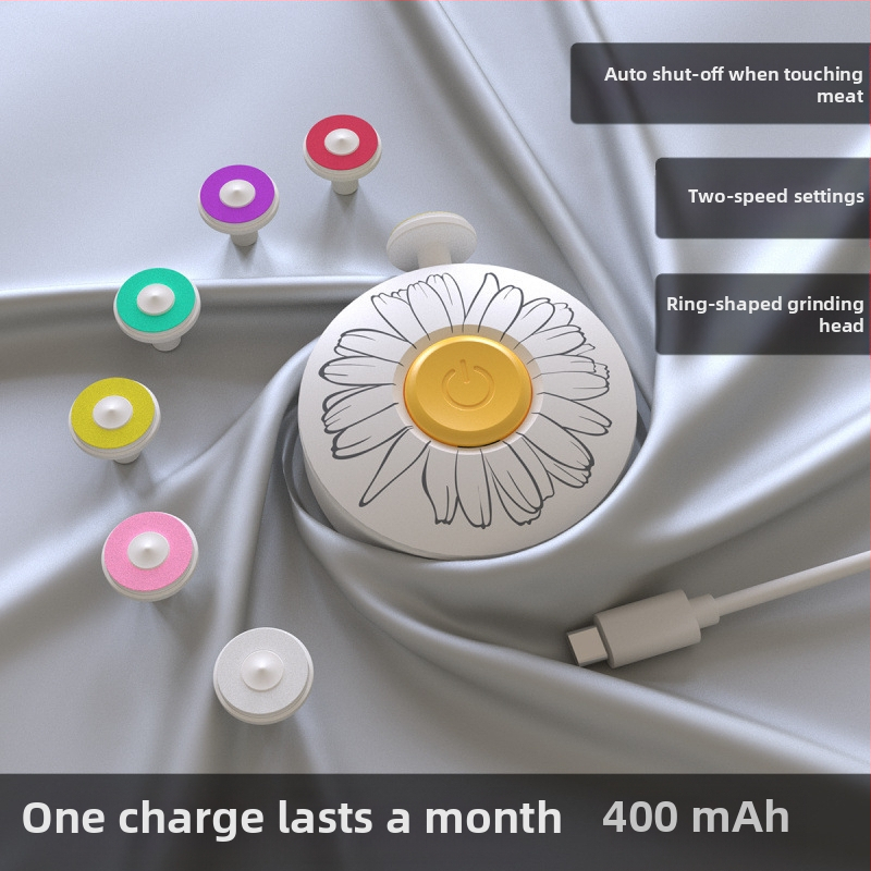 Ηλεκτρικό εργαλείο λιμάρισματος νυχιών για παιδιά 6+ ετών, ασφαλές για μωρά, πλαστικό σώμα