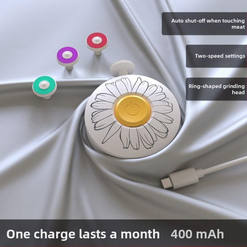 Ηλεκτρικό εργαλείο λιμάρισματος νυχιών για παιδιά 6+ ετών, ασφαλές για μωρά, πλαστικό σώμα