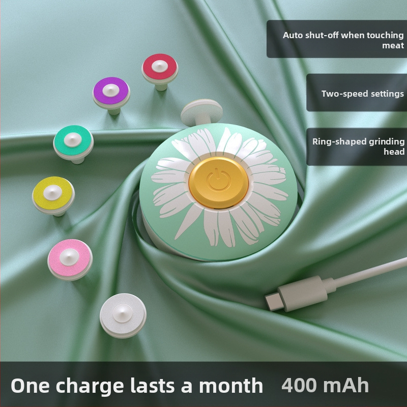 Ηλεκτρικό εργαλείο λιμάρισματος νυχιών για παιδιά 6+ ετών, ασφαλές για μωρά, πλαστικό σώμα