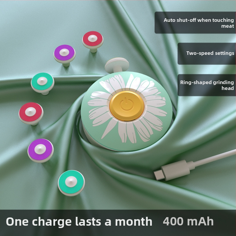 Ηλεκτρικό εργαλείο λιμάρισματος νυχιών για παιδιά 6+ ετών, ασφαλές για μωρά, πλαστικό σώμα