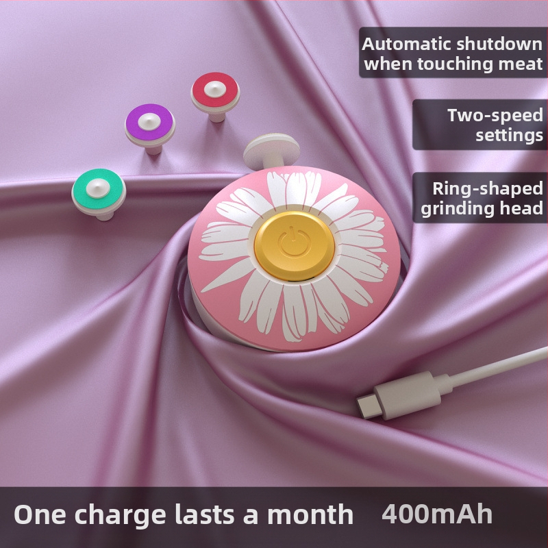 Ηλεκτρικό εργαλείο λιμάρισματος νυχιών για παιδιά 6+ ετών, ασφαλές για μωρά, πλαστικό σώμα