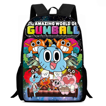 Rucsac școlar pentru copii din Oxford, respirabil, rezistent la uzură și la șocuri, cu reducere a încărcării; model anime desen animat, stil copilăresc drăguț; spate cu curbă fiziologică; căptușeală poliester