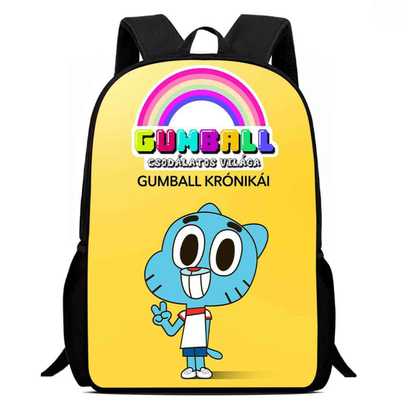 Rucsac școlar pentru copii din Oxford, respirabil, rezistent la uzură și la șocuri, cu reducere a încărcării; model anime desen animat, stil copilăresc drăguț; spate cu curbă fiziologică; căptușeală poliester