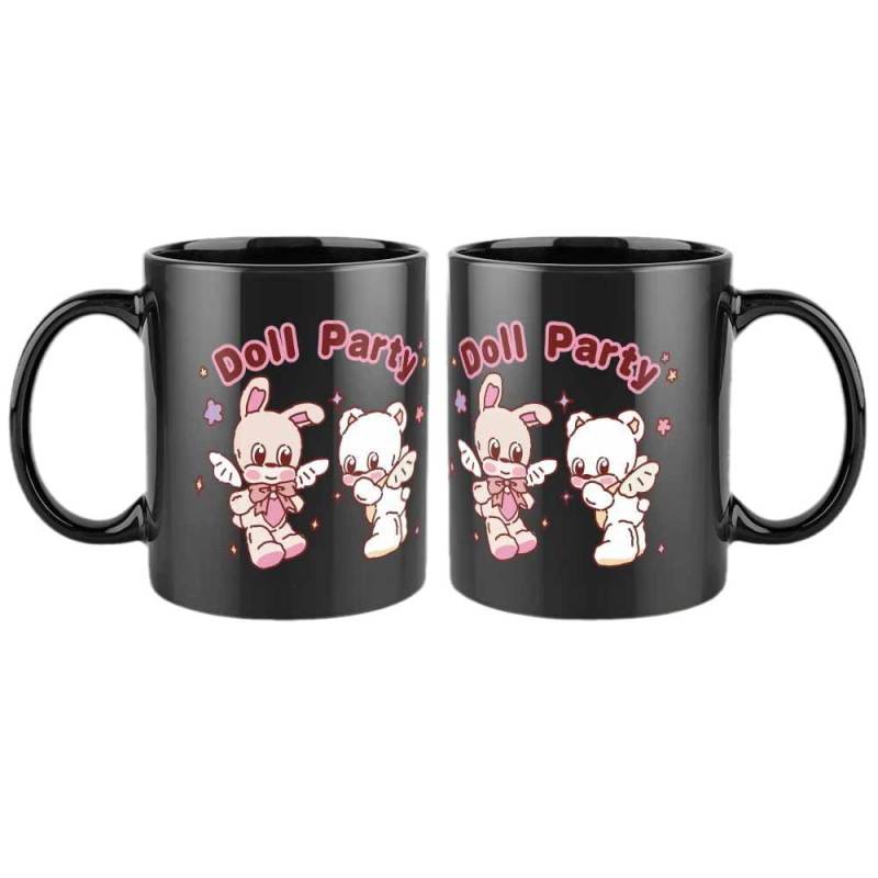 Boyada prilagođena crna keramička šalica s dvostrukim printom – Podrijetlo: Fujian – Poklon za diplomu, Božić, Dan zaljubljenih, Dan učitelja