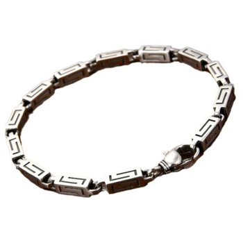 Ogrlica s japanskim i korejskim slovima – bakar, geometrijski stil, elektroplating, retro