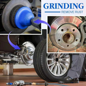 Dongchen disk za poliranje hub kotača – ručni disk za čišćenje i brušenje, uklanjanje hrđe i boje, s Velcro podlogom