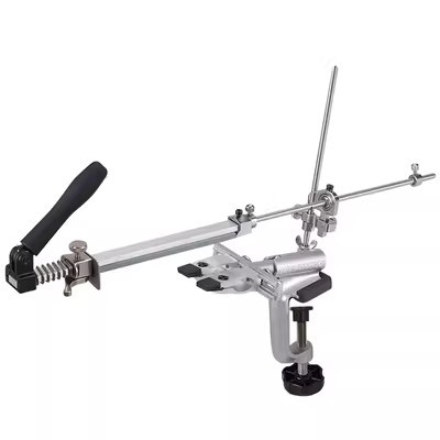 Fix szögű késélező, multifunkcionális, cinkötvözetből készült