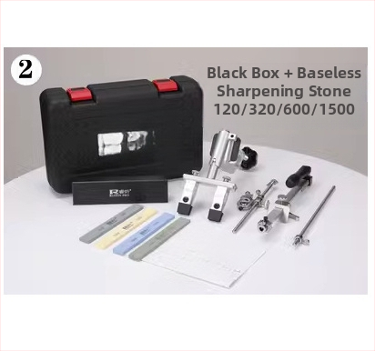 Fix szögű késélező, multifunkcionális, cinkötvözetből készült