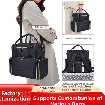 Ruksak za manikuru s dvostrukim slojem, kapacitet ispod 20 L, poliestersko tijelo s vodootpornom podlogom, zatvaranje na zip