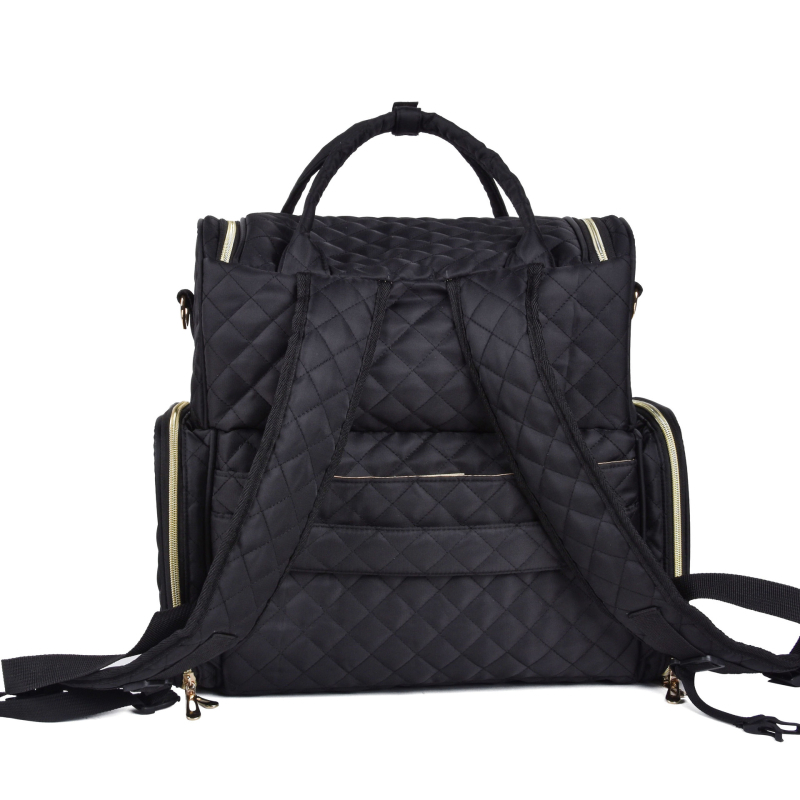 Ruksak za manikuru s dvostrukim slojem, kapacitet ispod 20 L, poliestersko tijelo s vodootpornom podlogom, zatvaranje na zip