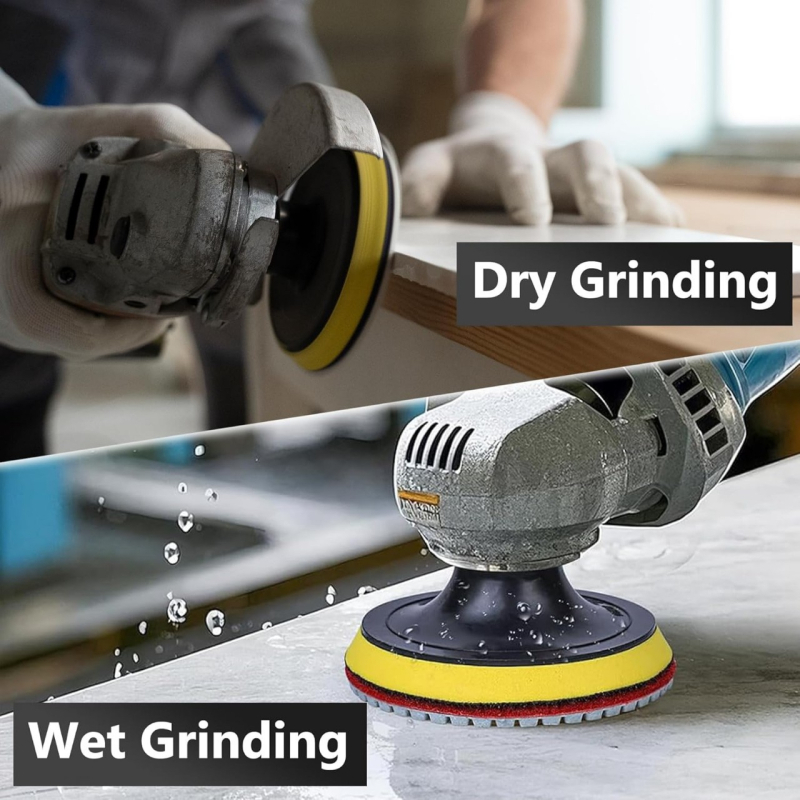 Комплект дискове за полиране на камък (14 бр.) – диамантени, зернистост 50–8000, модел 50, максимална скорост 24000 об./мин, предназначени за полиране на камък