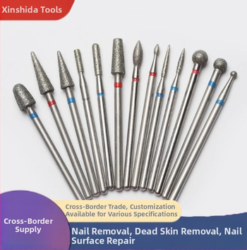 Set glava za brušenje noktiju od silikona za uklanjanje odumrle kože, neto masa 1000 g, Xinshida marka
