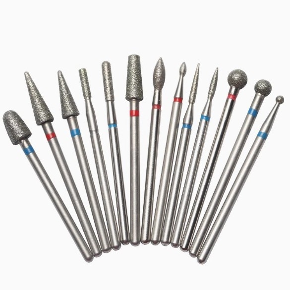 Set glava za brušenje noktiju od silikona za uklanjanje odumrle kože, neto masa 1000 g, Xinshida marka