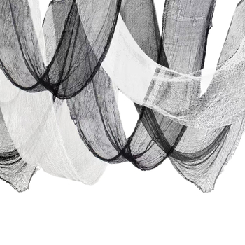 Poliestera tīrīšanas un dekoratīvā auduma Halloween scenai — balināšana nav veikta; 100% poliesters; daudzfunkcionāls tekstils rūpniecībai, apšuvumam un mājsaimniecībai; eļļas traipu tīrīšana no iekārtām