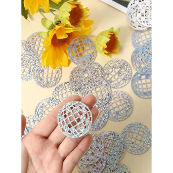 100 komada sjajnih papirnatih konfeta za stol, rekviziti za uređenje prostora, zabavu, kod SH60284199