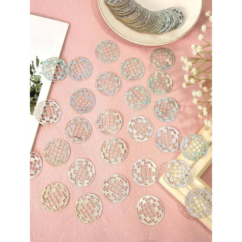 100 komada sjajnih papirnatih konfeta za stol, rekviziti za uređenje prostora, zabavu, kod SH60284199