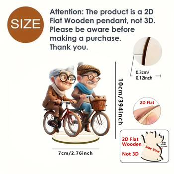 2D ravna – 8-dijelni akrilni auto viseći ukras – minimalistički stil s Kitty/Snoopy motivom