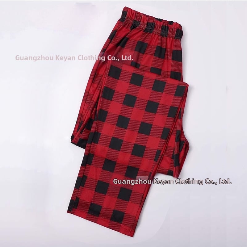 Baizhou Clothing ženske udobne hlače s visokim strukom, opušten kroj, poliester ≥95%, mikro-elastičnost, street hipster print