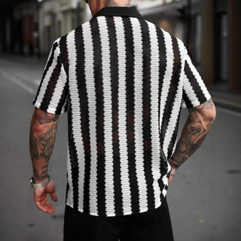 Pamučni pleteni kardigan s kratkim rukavima, korejska verzija, lagan kroj, rever ovratnik, prozračno ljetno odijelo