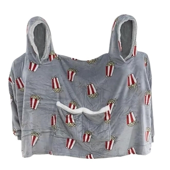 Одеяло‑комбинезон за двама, фланелен полиестерово, 1000–1500 г, едноцветен модел, за есен и зима