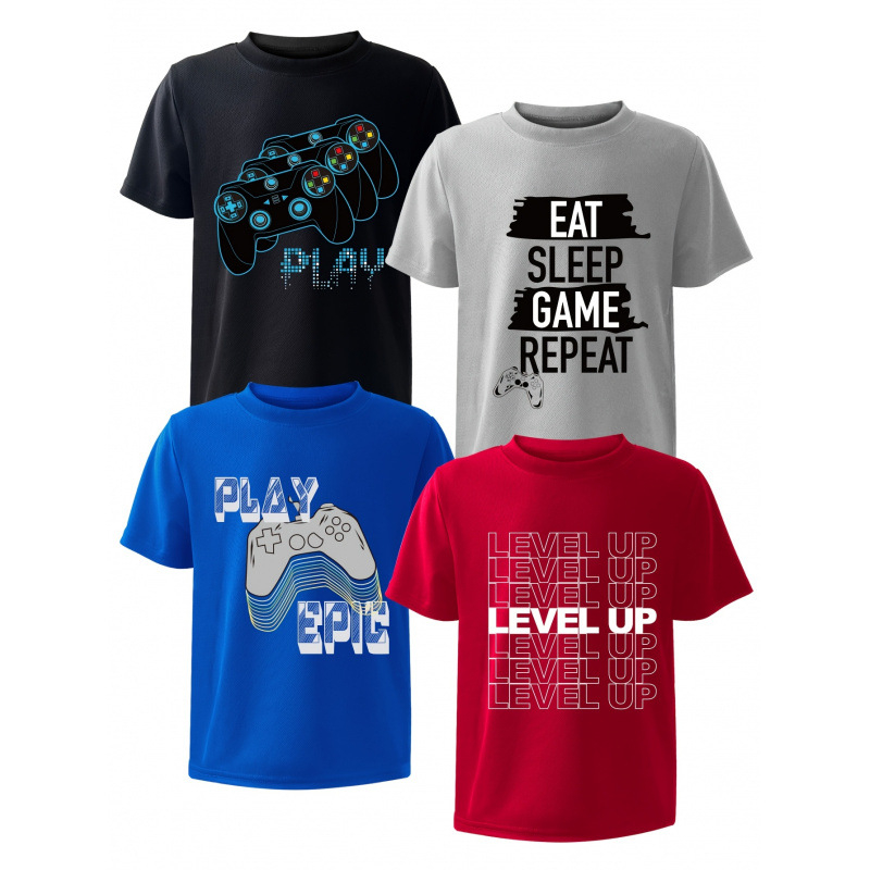 Vaikų marškinėlių komplektas, Lolita stilius, Lyocell audinys, 2025 ruduo, be kaklo etiketės