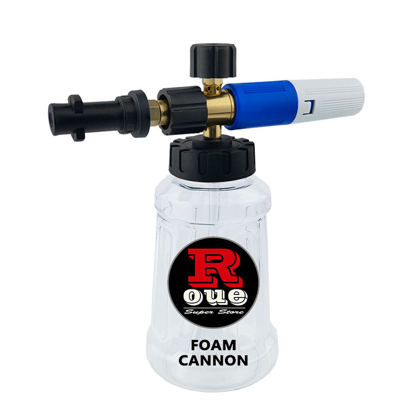 Пистолет за измиване на автомобили с пяна и високо налягане, 5000 PSI, глава на пистолета мед и алуминий, дръжка мед и алуминий, подходящ за измиване на автомобили