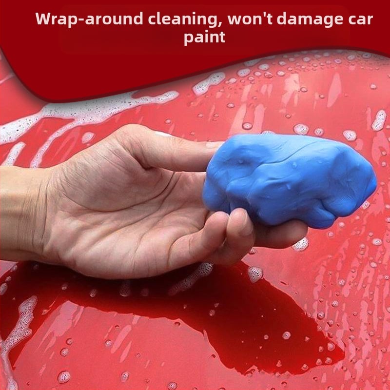 Глина за миене на автомобил – вулканична глина за почистване на боята, мек гел, силно отстраняване на петна (100 g, Lin Ting)