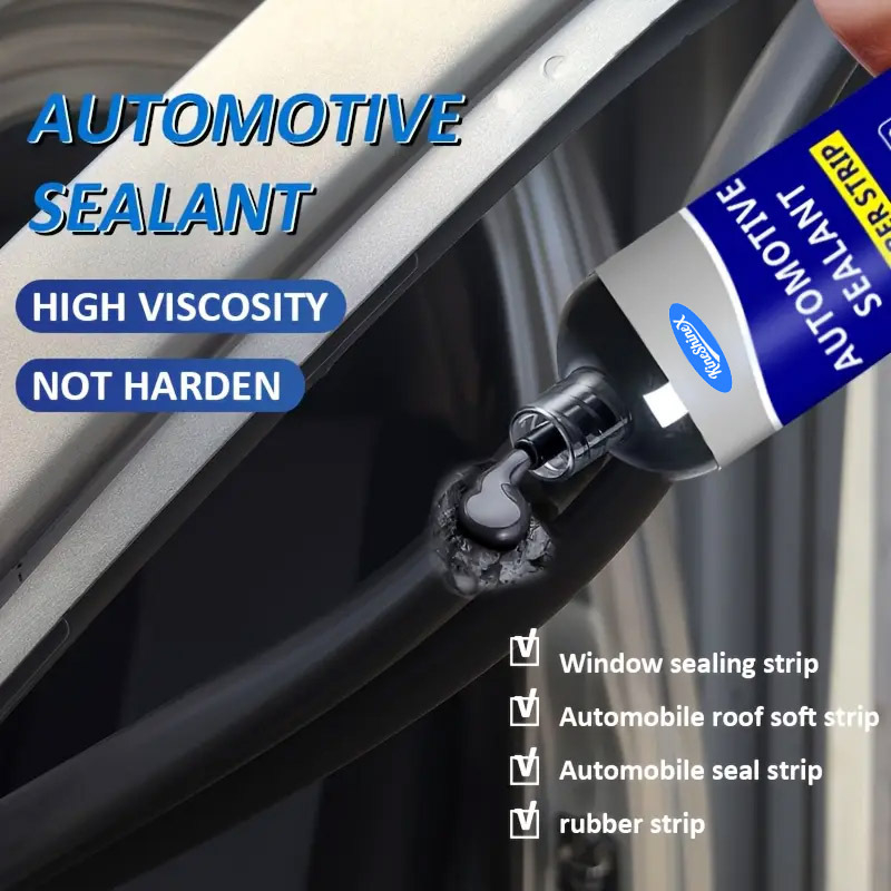 Kineshinex автомобилен уплътнител с бързо втвърдяване за уплътнения на врати, прозорци и покриви – водонепропусклив, устойчив на високи температури