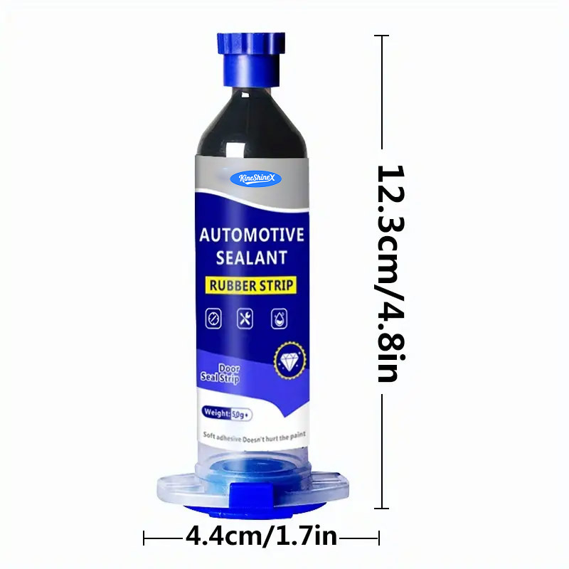 Kineshinex автомобилен уплътнител с бързо втвърдяване за уплътнения на врати, прозорци и покриви – водонепропусклив, устойчив на високи температури