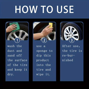 Sprej za sjaj guma – kineshinex; za gume, plast i gumene površine; dugotrajan sjaj – Kod 69-39-ltsgg06