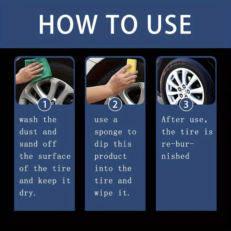 Sprej za sjaj guma – kineshinex; za gume, plast i gumene površine; dugotrajan sjaj – Kod 69-39-ltsgg06